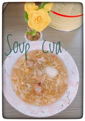 Hình của món Súp cua.