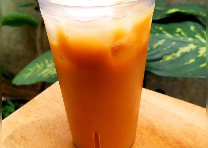 Resep Orange Peel Ice Coffee Es Kopi Kulit Jeruk Oleh Hayati Ms Cookpad