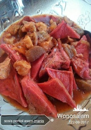Foto resep Sosis pentol asam manis