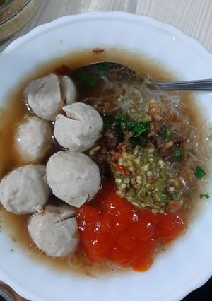 Foto resep Bakso kuah ala praktiss