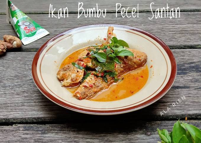Ikan Bumbu Pecel Santan
