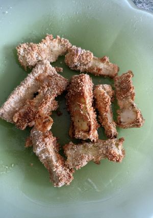 Une photo de Frites de courgettes
