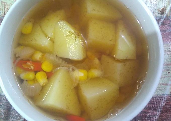 Resep Sayur bening asam yang Enak Banget