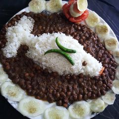 A picture of Kala Chana Ghooghni.