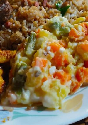 Una foto de Ensalada rusa