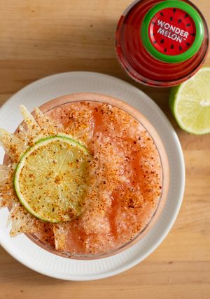 A picture of Watermelon Limeade Slush.