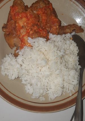 Foto resep Ayam geprek sambal