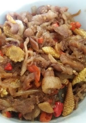 Foto resep Spicy beef slice