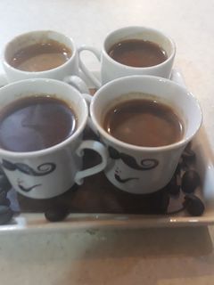 عکسی از دستور قهوه ترک