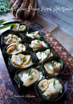 Foto resep Carang Gesing Pisang Kepok Roti Tawar