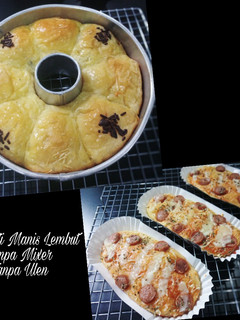 Foto resep Roti Manis Lembut Tanpa Mixer Tanpa Ulen