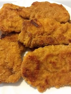 Sütőben sült rántott karaj recept fotója