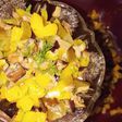 سلطة القمبة والباذنجان