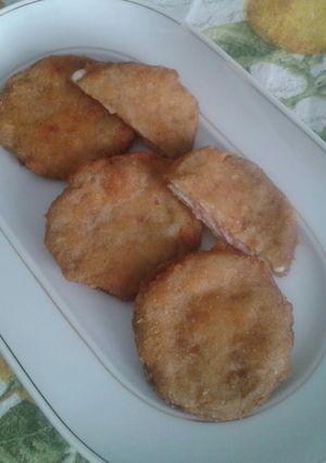 Foto di Gordon bleu di melanzane