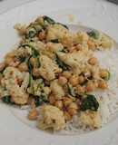 Kichererbsen-Blumenkohl-Curry