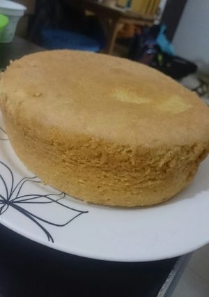 Una foto de Bizcocho Esponjoso Sin Horno