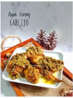 Foto resep Ayam Goreng Cabe Ijo