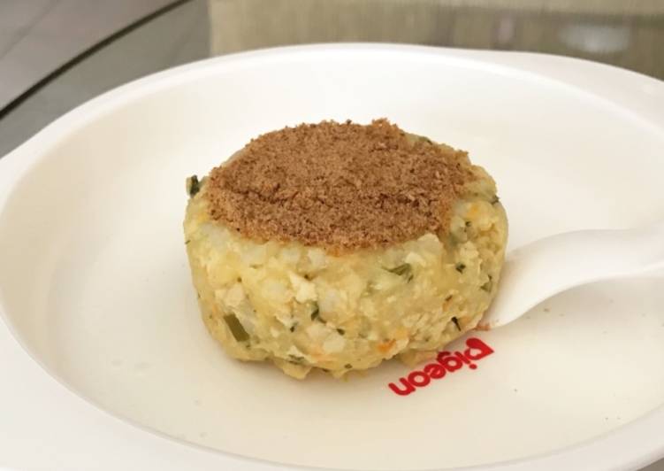Resep Steamed rice potato mpasi 11m+ Anti Gagal
