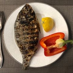 A picture of Mediterranean Grilled Dorado.