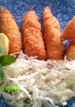 Foto resep Ebi Furai / Udang Goreng Balut Roti