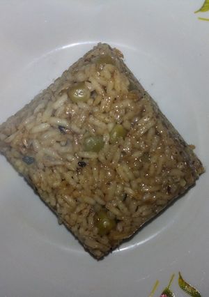 A picture of No meat minji pilau.