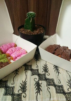 Foto resep Pisang krispi warna warni