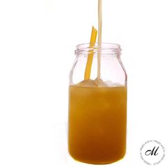 A picture of Mango and ginger iced tea.