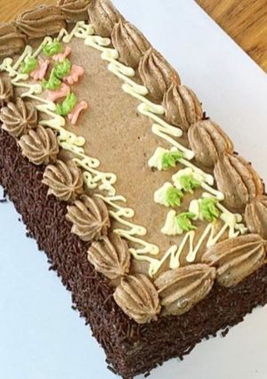 Foto resep Bolu Mocca Meses Khas Medan Belanda Tiptop Duplikasi