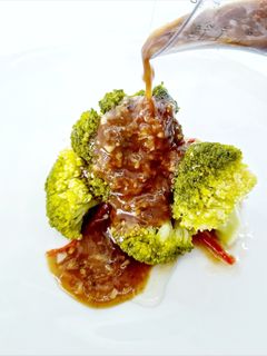 Una foto de Salsa de ajo china