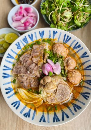 Hình của món Bún bò.