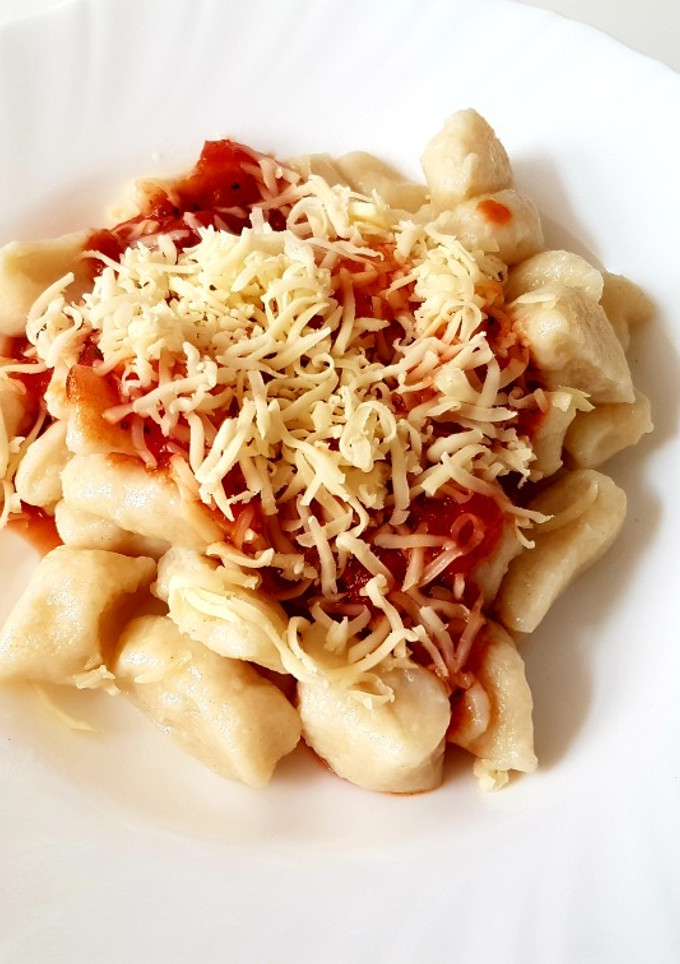 Paradicsomszószos gnocchi recept fotója