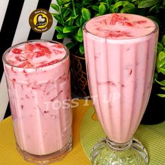 A picture of Tarbooz Ka Sharbat Watermelon Drink Fireless 2 Minute Recipe.