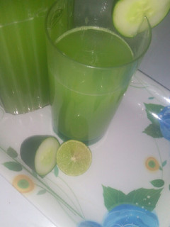 A picture of Cucumber drink.