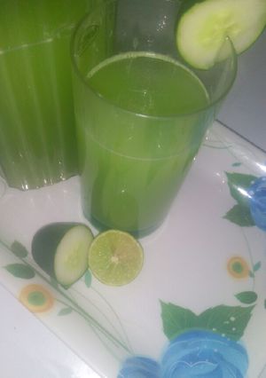 A picture of Cucumber drink.