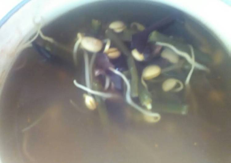 Sayur asem kacang panjang toge kedelai