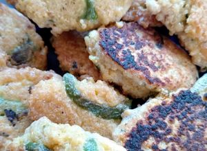 Una foto de Croquetas de Quinoa y morrón