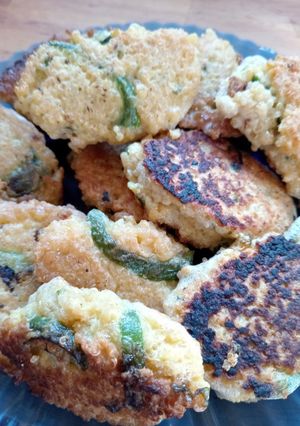 Una foto de Croquetas de Quinoa y morrón