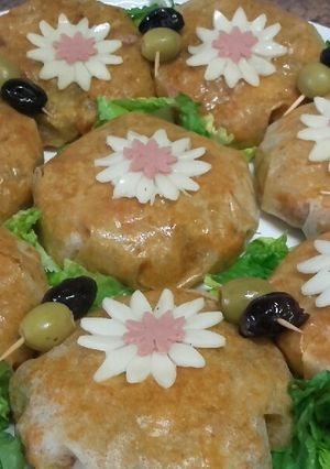 Foto principal de Mini bastela de pescado y marisco muy deliciosa y rica