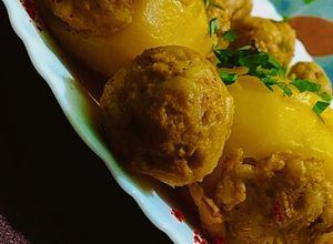 صورة لوصفة دولمة بطاطا poulet achei ♥️