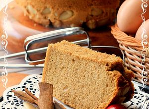 Foto resep Chiffon Cake Cinnamon Kenari Harum Lembutt