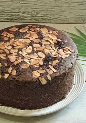 Foto resep Bolu Coklat Almond