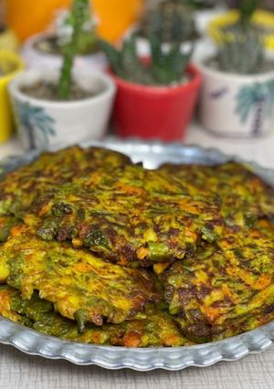 عکسی از دستور کوکو لوبیا سبز🤤