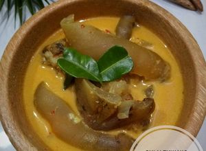 Foto resep Gulai Tunjang (Kulit Kaki Sapi/Kikil) #KitaBerbagi