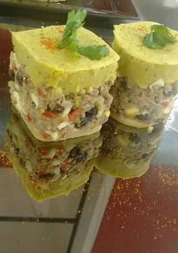 Una foto de Pastel de carne con batatas