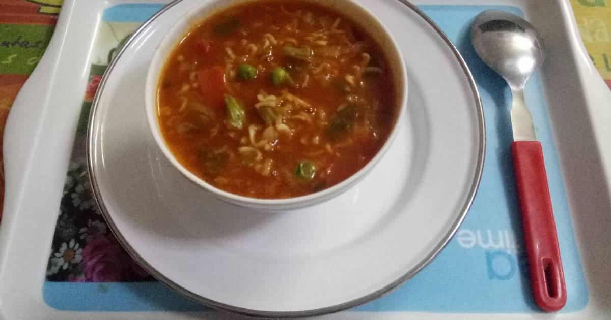 schezwan noodle soup