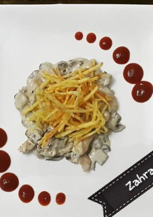عکسی از دستور چیکن استروگانف