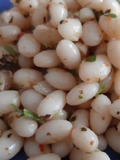 Una foto de Mini alubias a la vinagreta