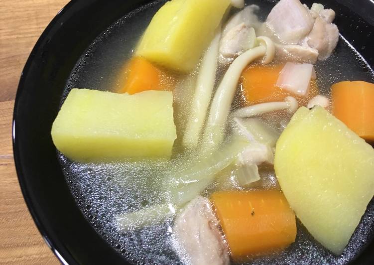 Resep Sup ayam simple yang Lezat