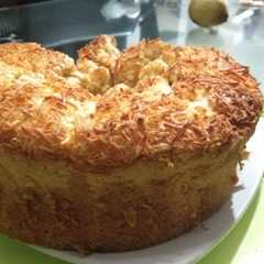 รูปของ Chiffon Keju putih telur