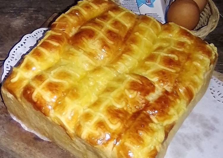 Resep Roti Custard EMPUK SANGAT Auto LEMBUT Ulen Ngga Sampe Elastis yang Menggugah Selera